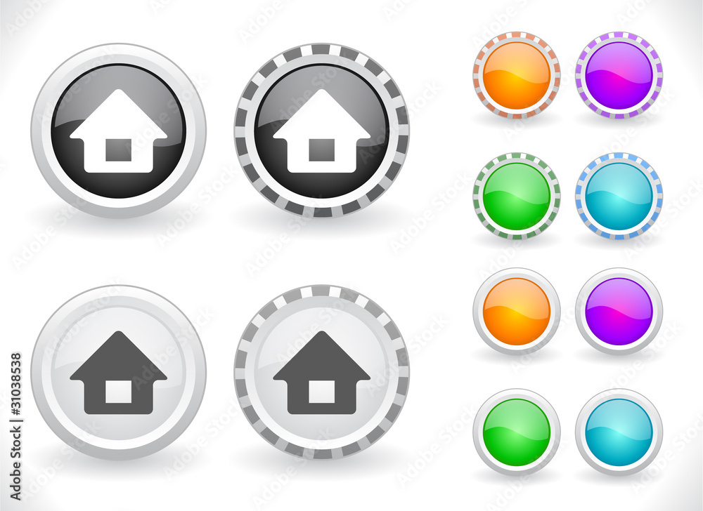 Buttons for web. Vector. Buttons for web. Vector.