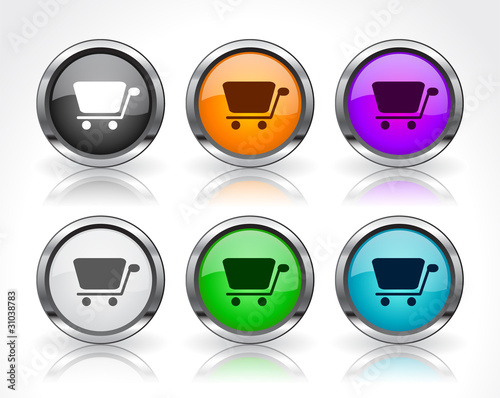 Buttons for web. Vector.