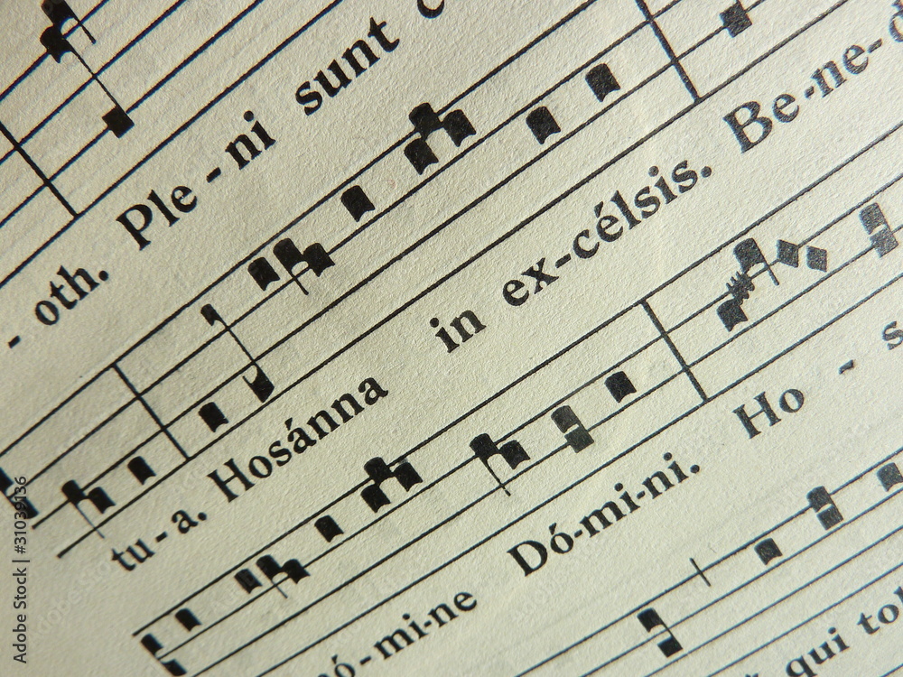 Naklejka premium Hosanna