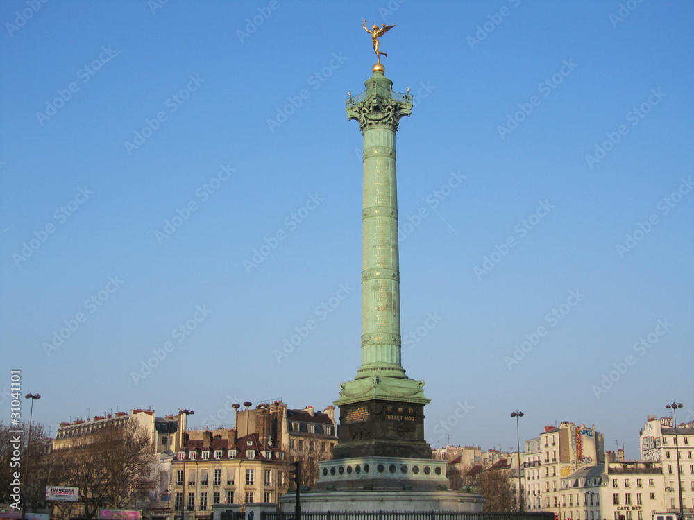Fototapeta premium Place de la Bastille à Paris