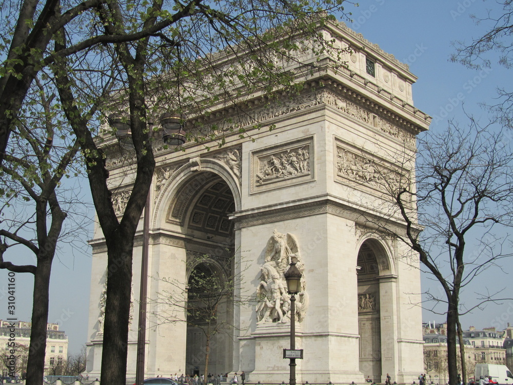Obraz premium Arc de Triomphe de Paris