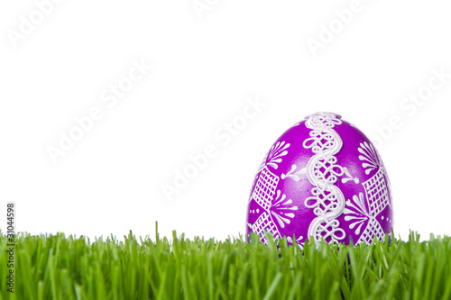easter egg in grass