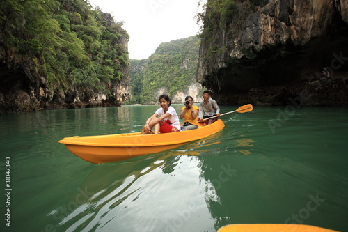 Canoeing at Phuket Thailand