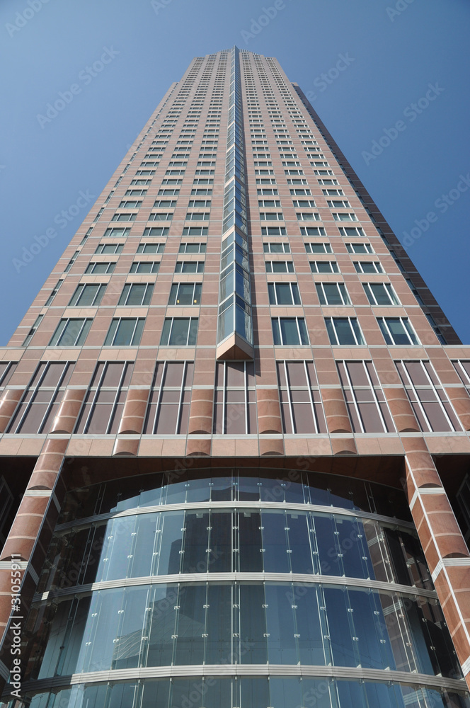 Naklejka premium Messeturm in Frankfurt