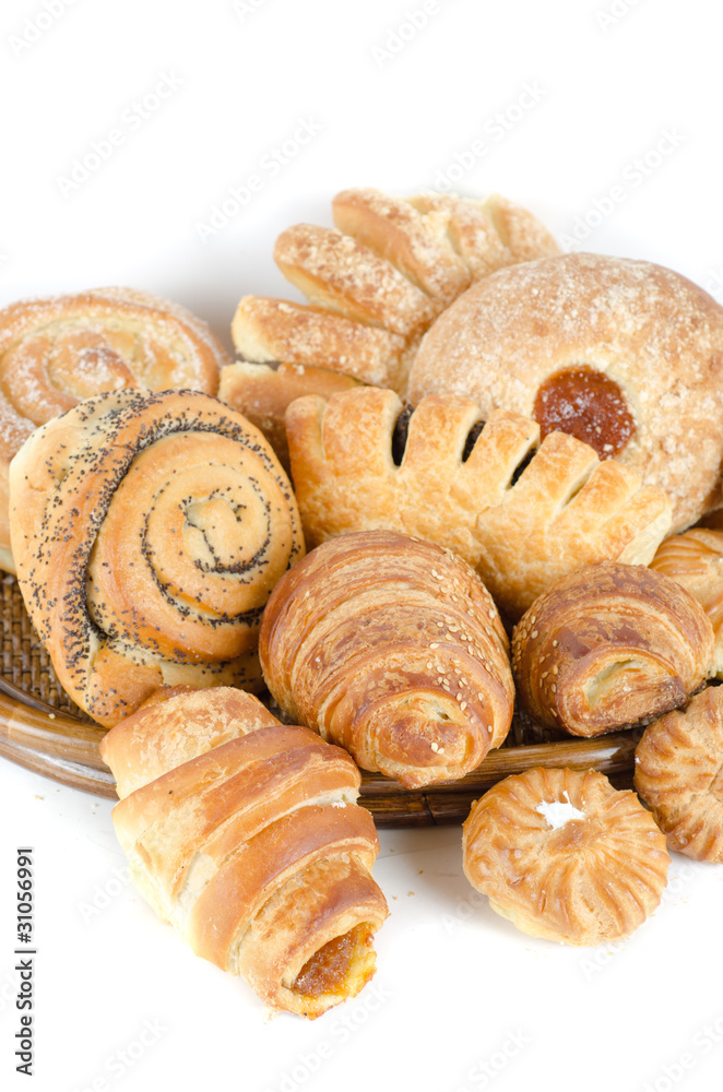 Bakery foodstuffs set Bakery foodstuffs set