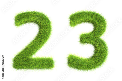 Grass numbers