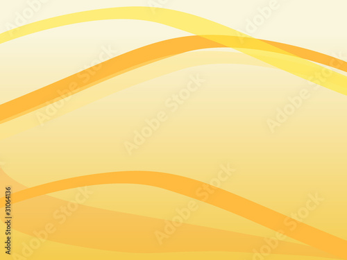 Yellow waves background