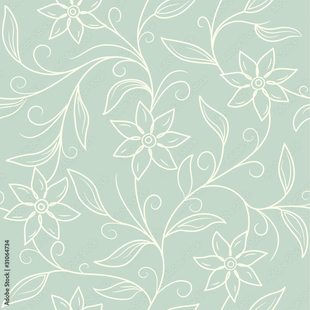 Fototapeta premium seamless vintage frolar background
