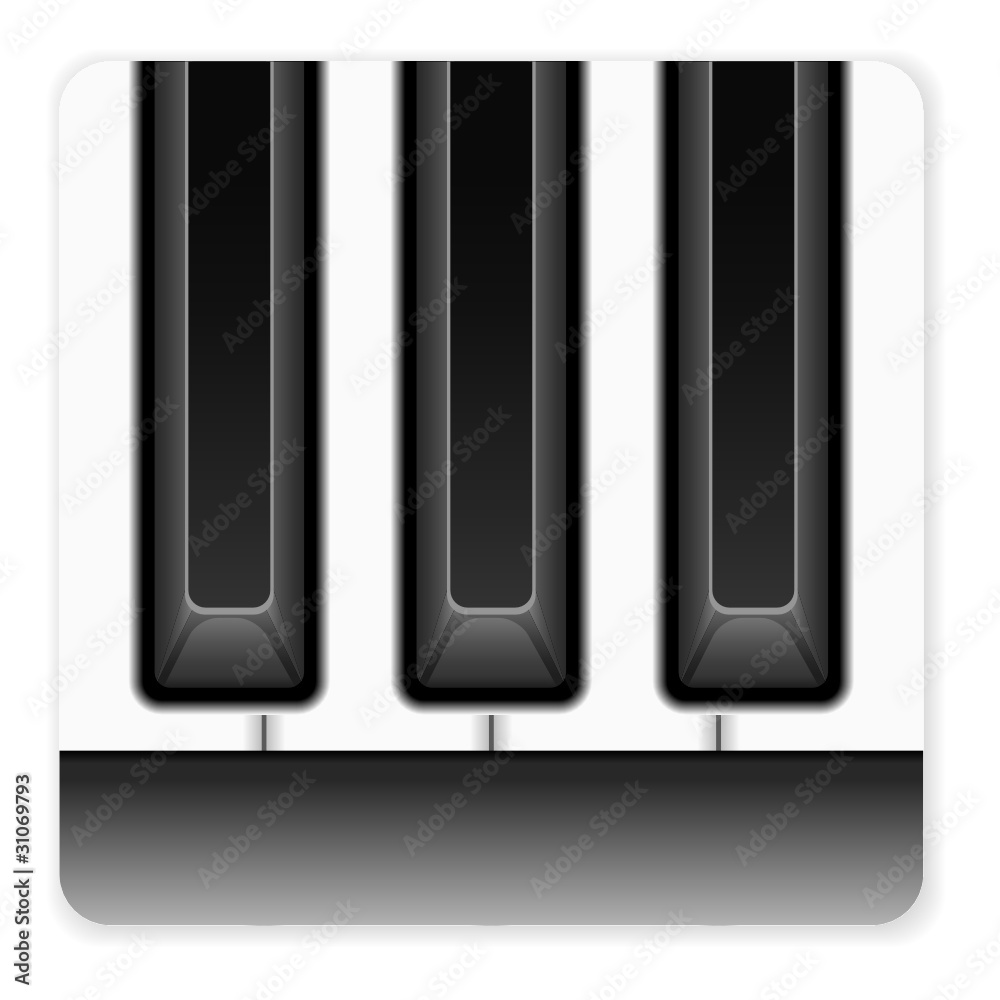 Naklejka premium music icon