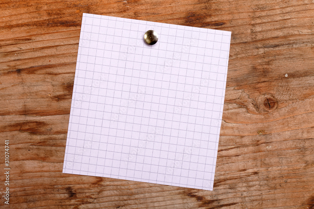 note paper on the wood background note paper on the wood background