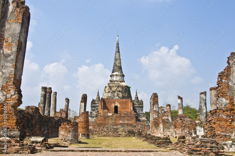 Obraz premium Wat Phra Si Sanphet