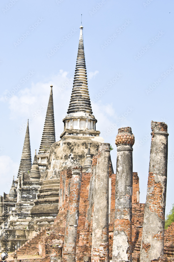 Obraz premium Wat Phra Si Sanphet