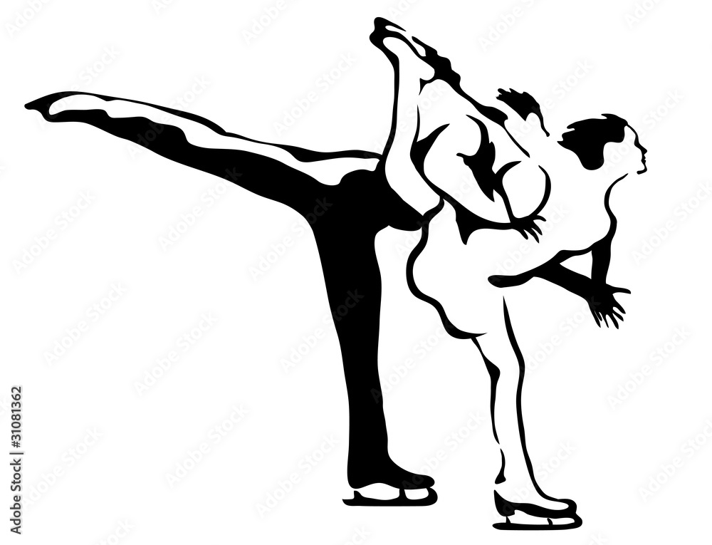 Fototapeta premium Figure Skating