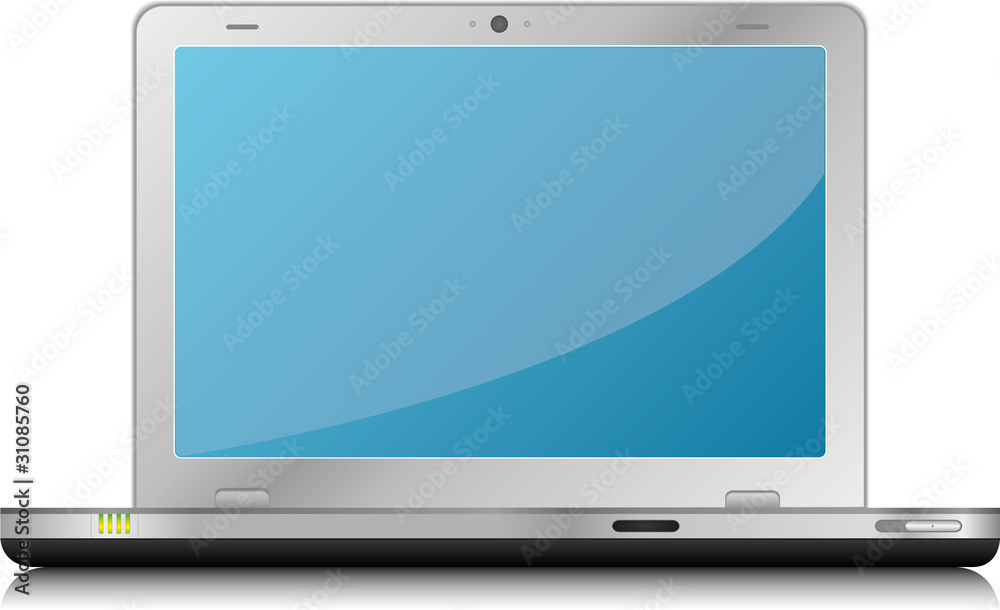Laptop, Notebook, Note mac book, Netbook, Computer - blau Laptop, Notebook, Note mac book, Netbook, Computer - blau