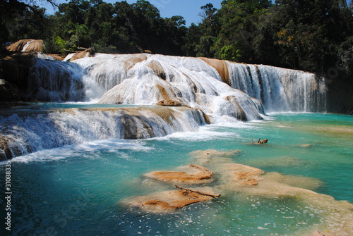 Agua azul photo