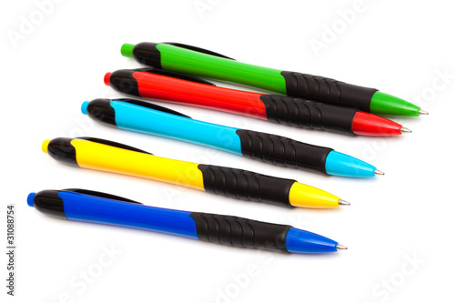 Color ballpoint pens