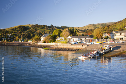 Akaroa on the Bank Peninsula photo