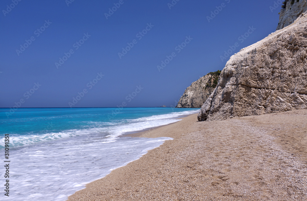 Milos beach (Greece)