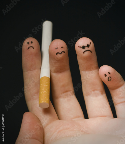 Smoking fingers