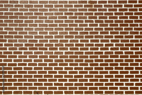 Brick texture at wall.