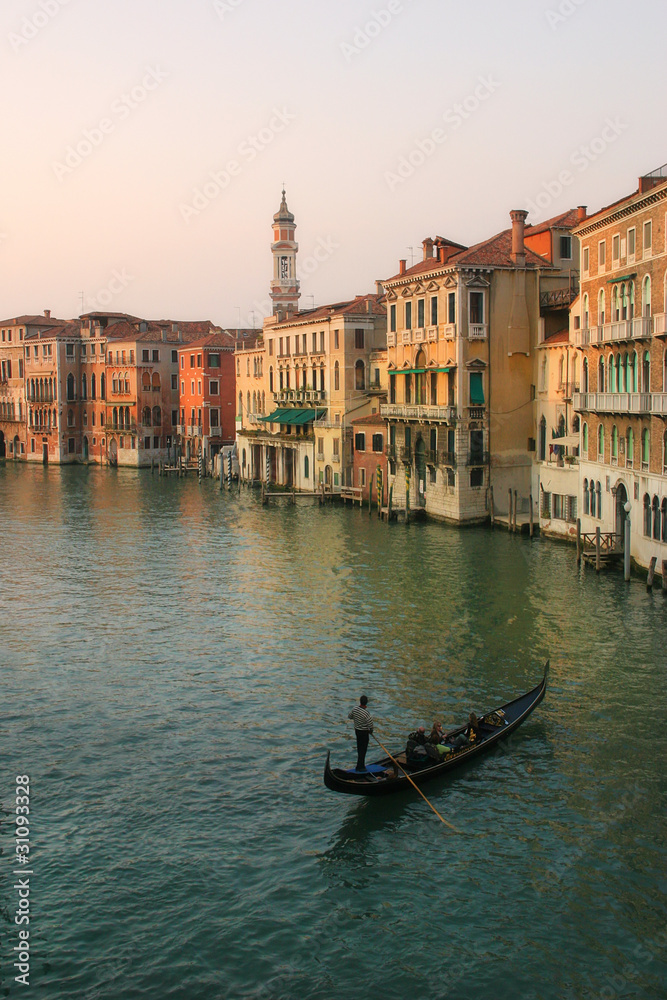Fototapeta premium Grand Canal in Venice, Italy.