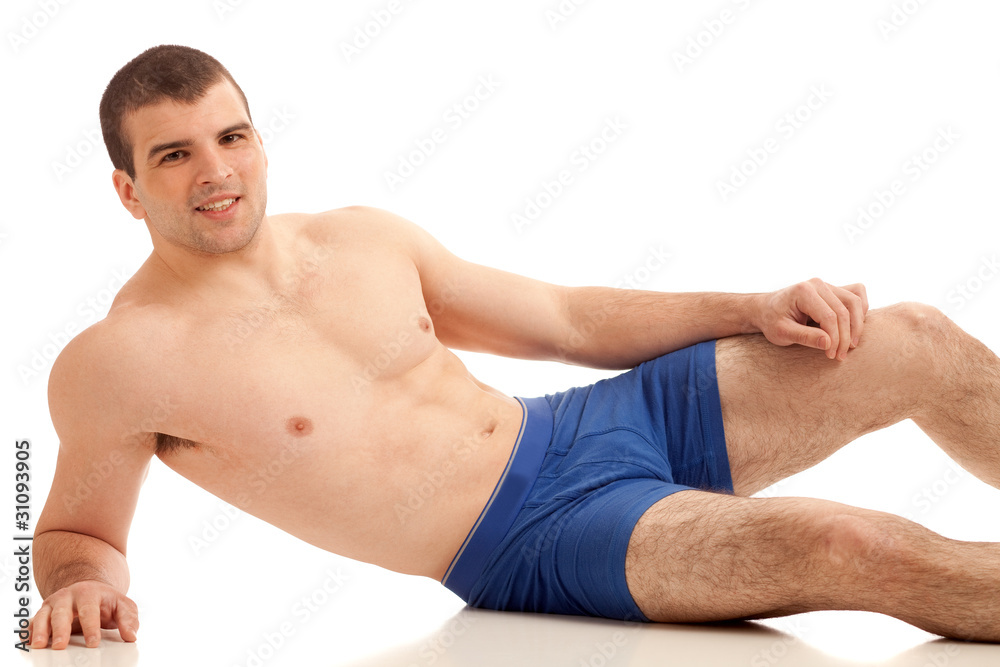 Obraz premium Man in Underwear