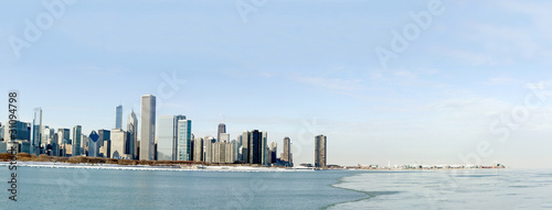 Chicago Panorama in Winter
