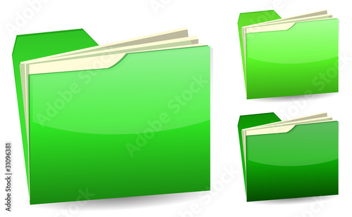 green folder