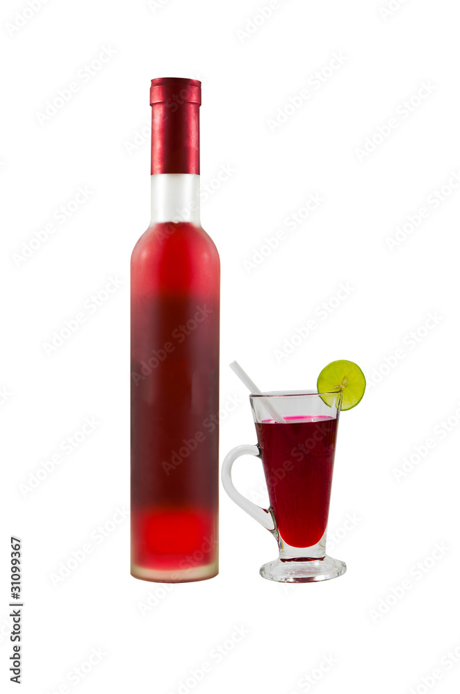 Red wine bottle Red wine bottle