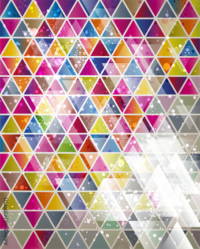 Abstract Background with triangle pattern.