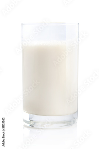 Glass of soy milk