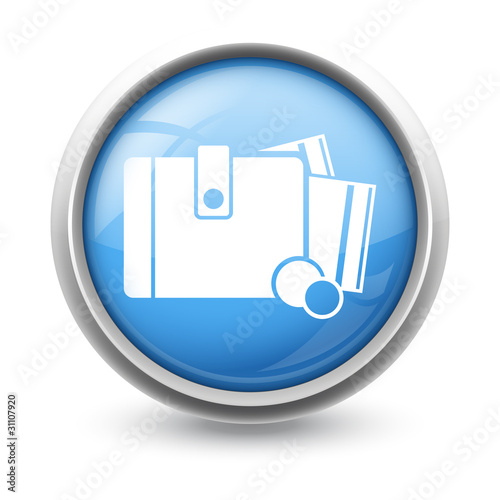 Symbole glossy vectoriel paiement espèce 01