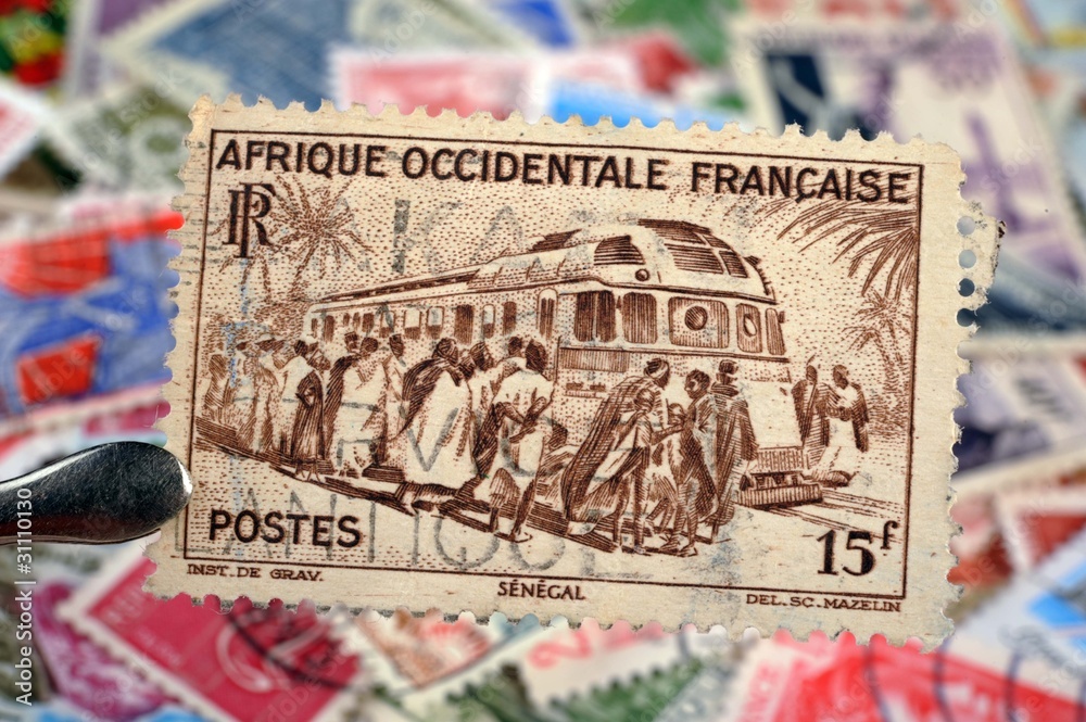 timbres - philatélie Afrique Occidentale Française