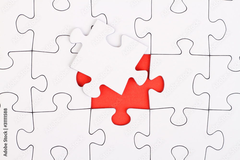 Leeres Puzzle Leeres Puzzle