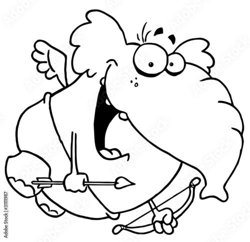 Outlined Cupid Pachyderm
