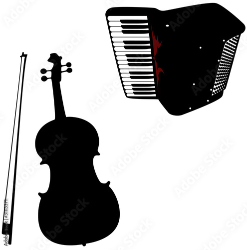 Violin and accordion