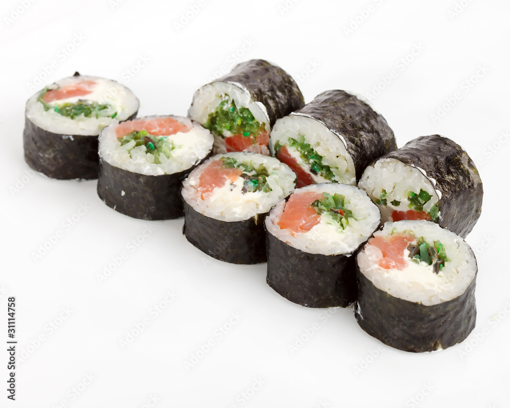 sushi on the plate sushi on the plate