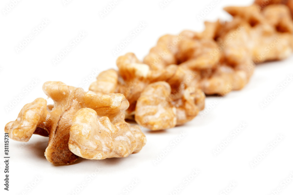 halves peeled walnuts halves peeled walnuts