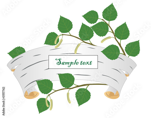 banner page