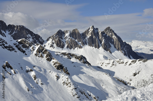 Valokuva colbricon peak, dolomites