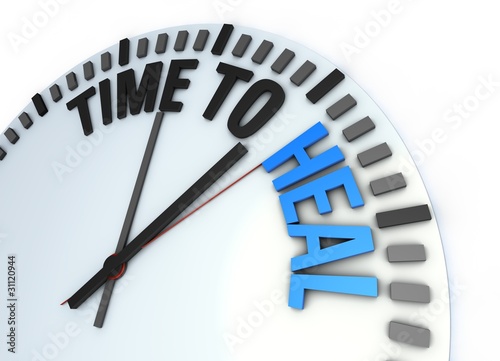 Принти на полотні heal time