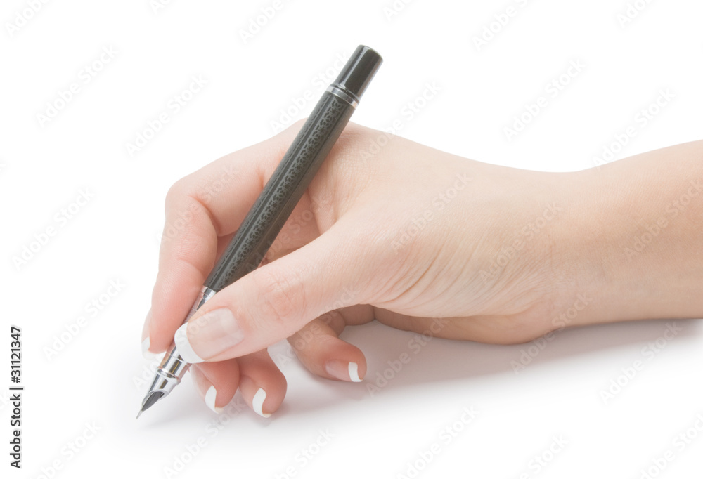 writing woman's hand writing woman's hand