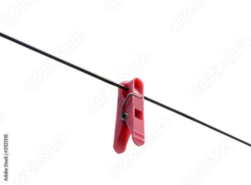 Принти на полотні clothes-peg on the wire