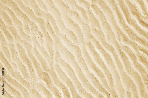 Yellow sand in Cayo Guillermo  Cuba