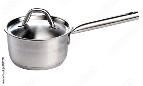 stainless pan with handle