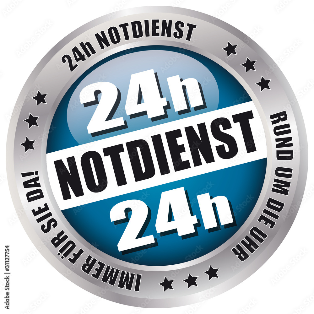 24h Notdienst - Rund um die Uhr immer für Sie da!