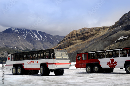 Athabasca Glacier in the Columbia Icefield Jasper Canada photo