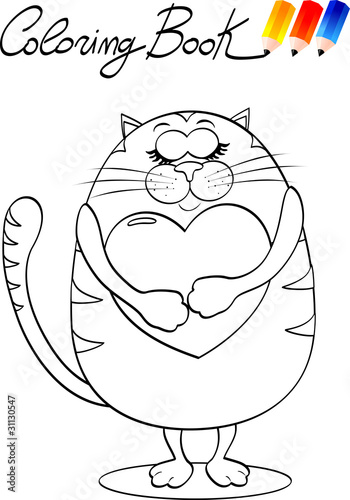 Coloring Book - Cat