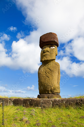 Moai at easter island