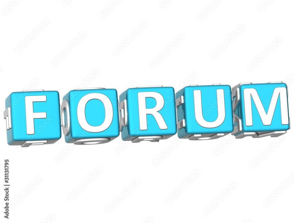 Forum Cube text Forum Cube text
